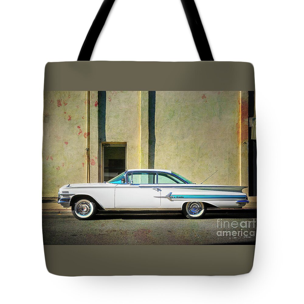 Tranquility Tote Bag featuring the photograph Hot Rod Impala by Craig J Satterlee