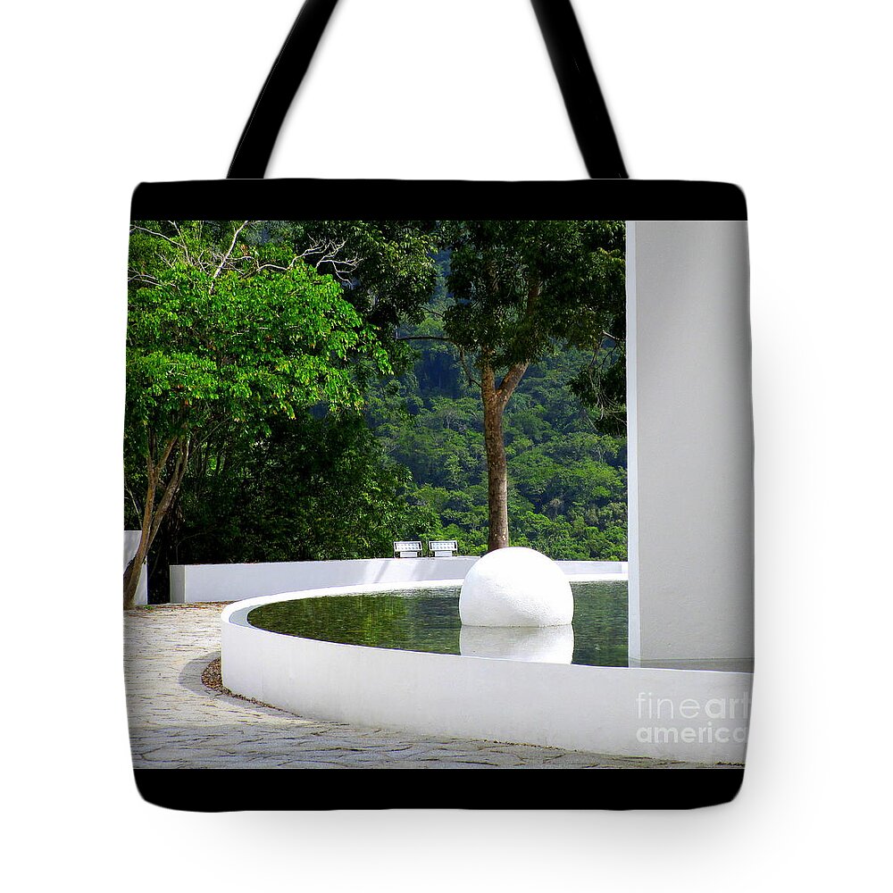 Hotel Encanto Tote Bag featuring the photograph Hotel Encanto 12 by Randall Weidner