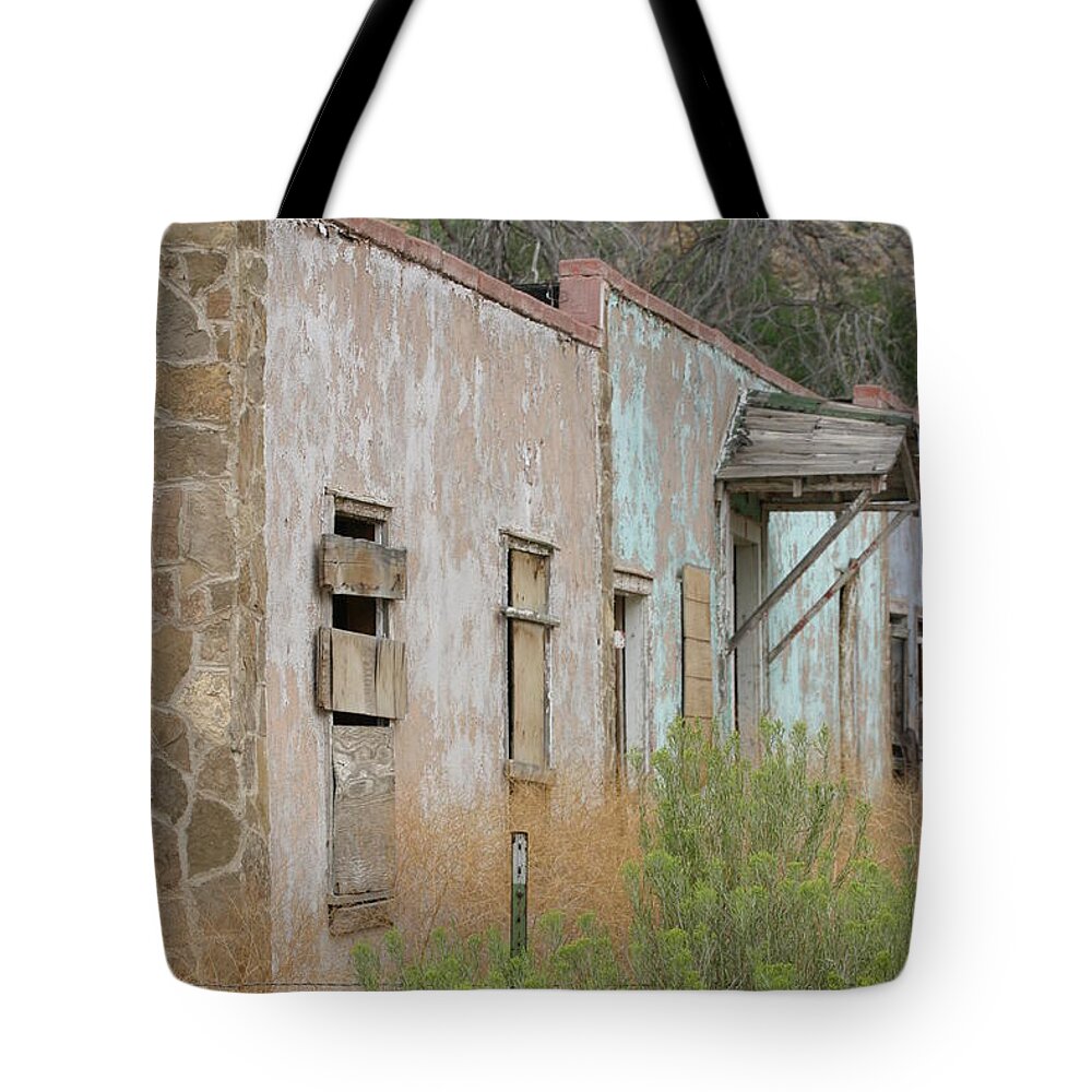 Hotel Tote Bag featuring the photograph Hotel No-tell by Jeff Floyd CA
