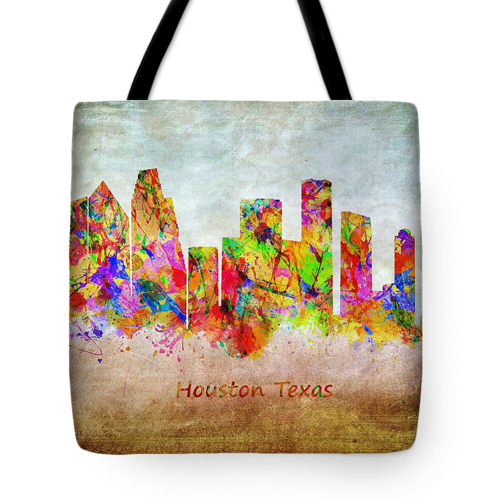 Houston Tote Bag featuring the photograph Houston Texas - 14 by Chris Smith