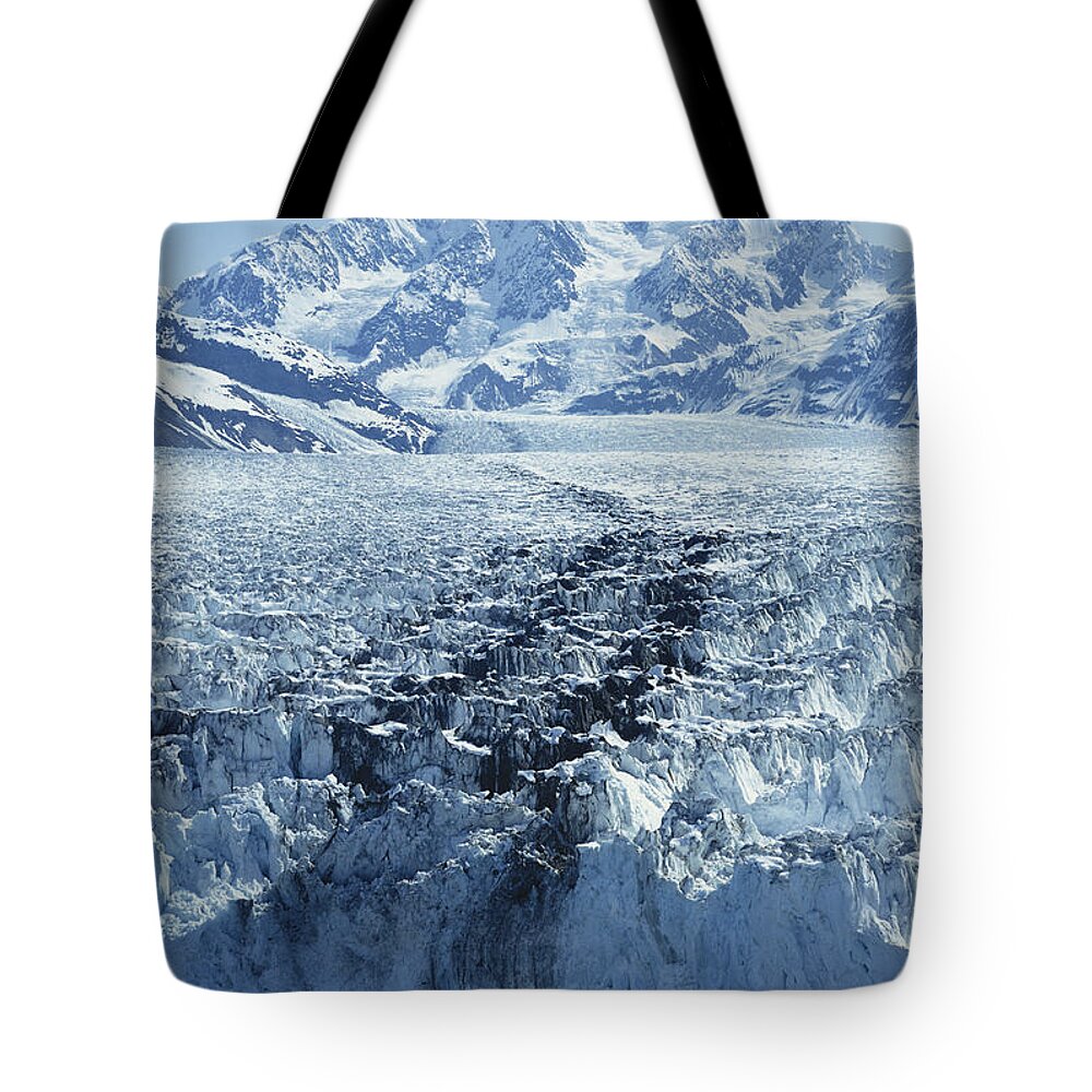 Glacier Tote Bag featuring the photograph Hubbard Glacier by Joseph Rychetnik