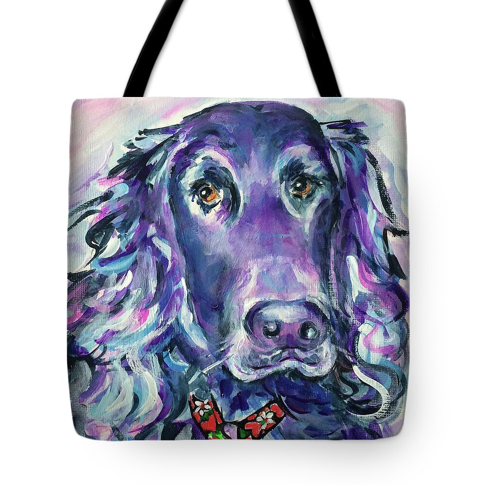  Tote Bag featuring the painting Hudson by Judy Rogan