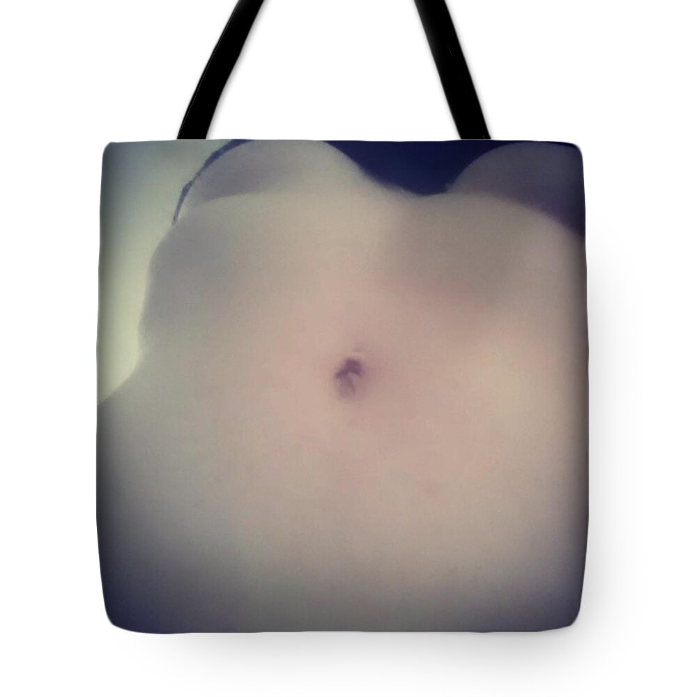 Beautiful Tote Bag featuring the photograph I Am Obsessed With Underboob Shots - by Sammy Shayne