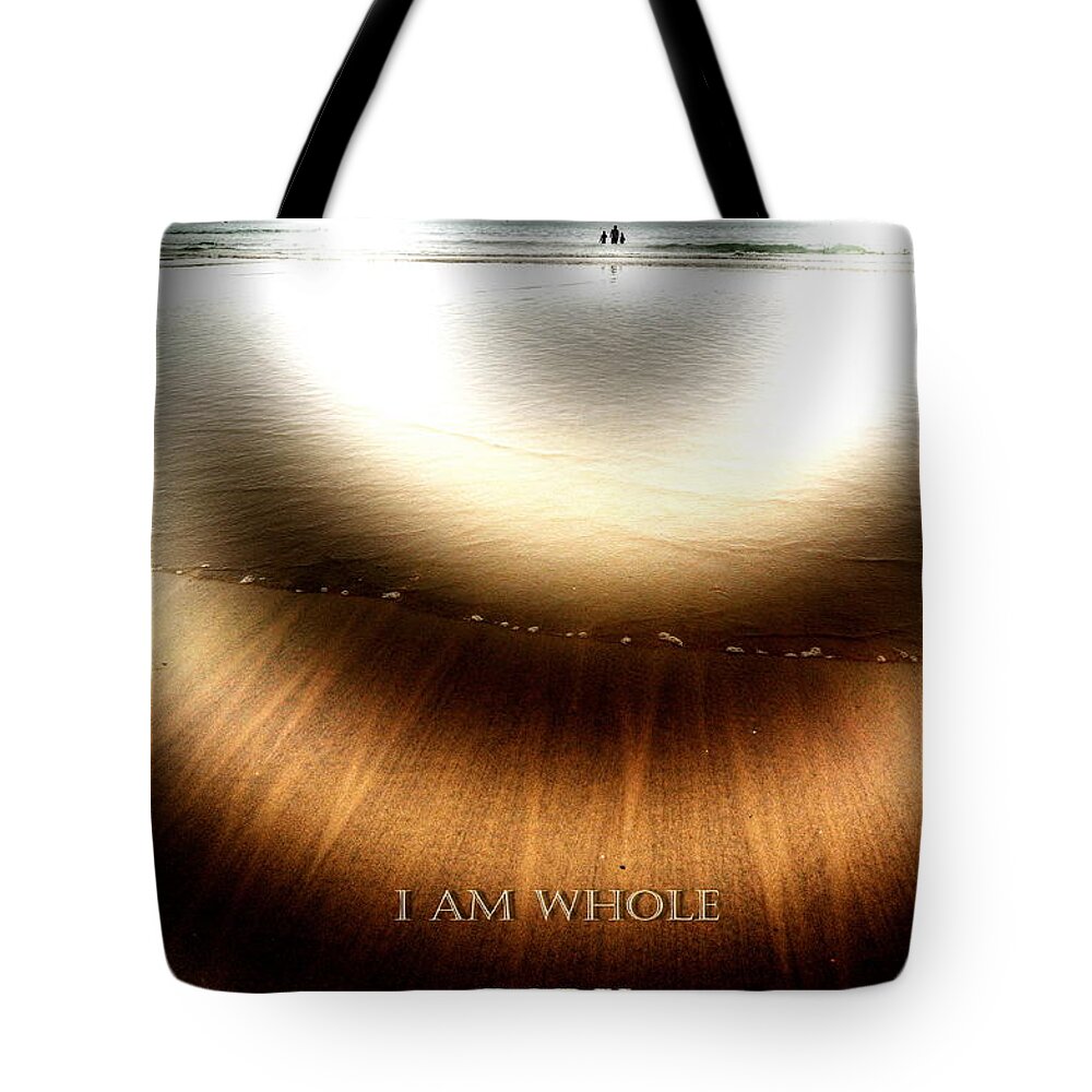 Inspirational Tote Bag featuring the photograph I Am Whole by Richard Omura