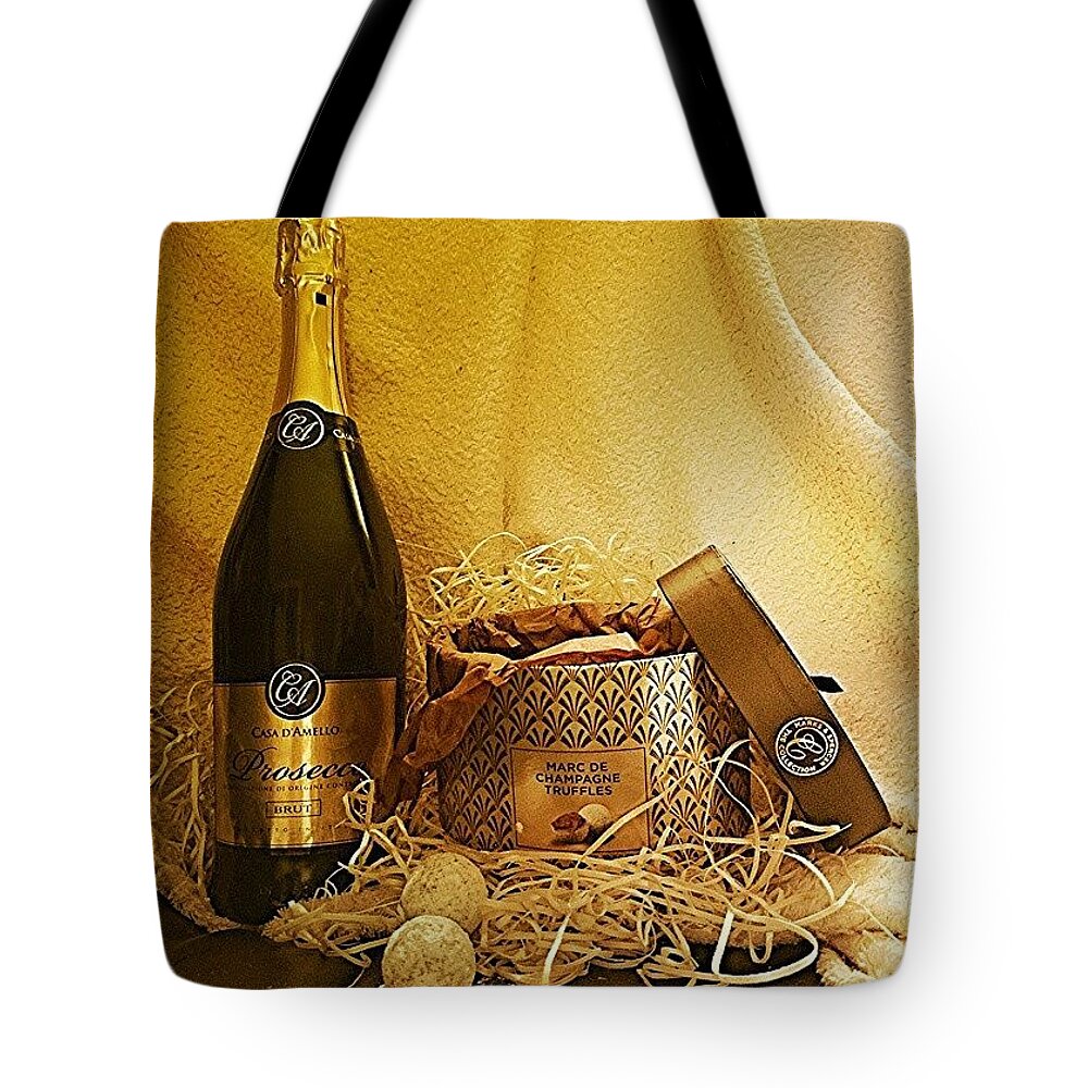  Tote Bag featuring the photograph I Got Another Birthday Present by Abbie Shores
