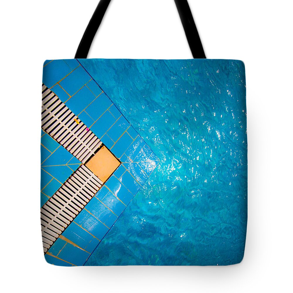 Hurghada Tote Bag featuring the photograph I Have To Go In by Jez C Self