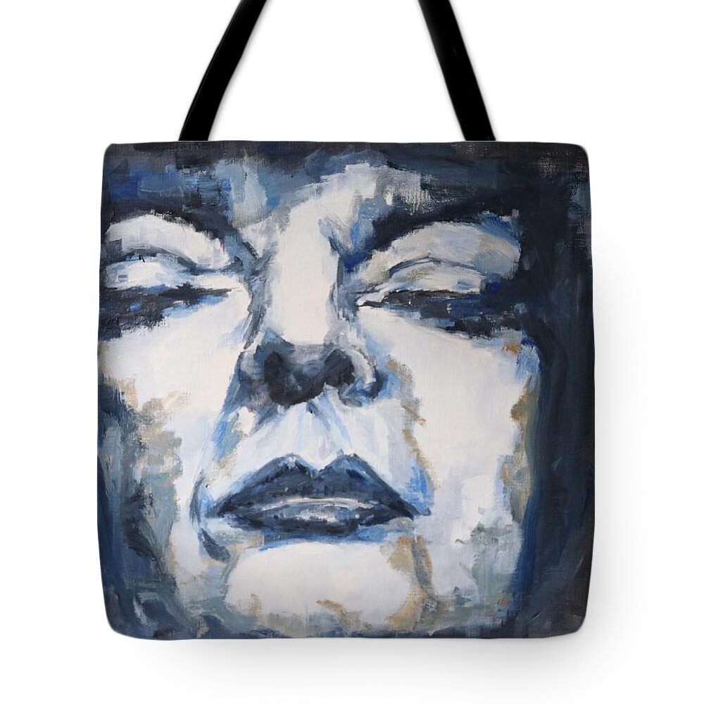 Painting Tote Bag featuring the painting I ll Be Your Clown by Christel Roelandt