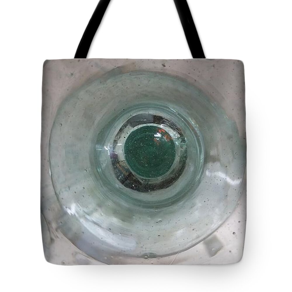 Abstract Tote Bag featuring the digital art I on U #3 by Scott S Baker