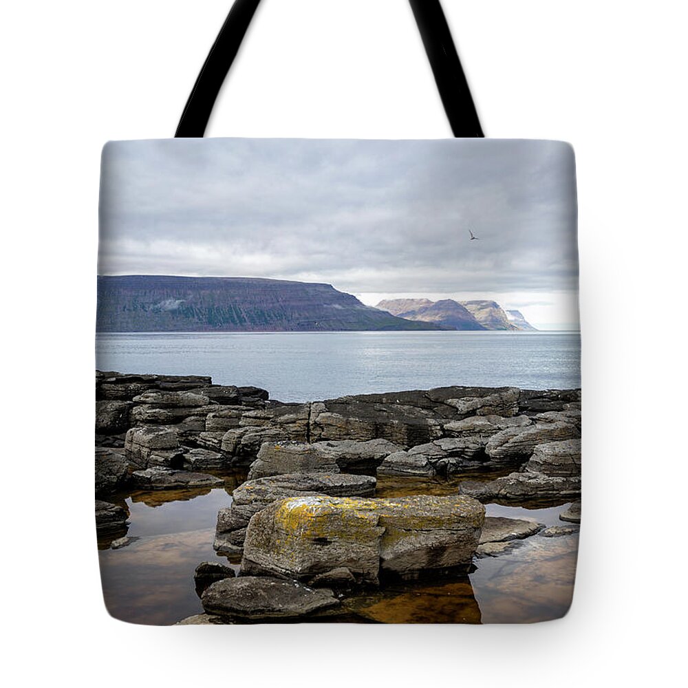 Iceland Tote Bag featuring the photograph Iceland 24 by Larry Shvets
