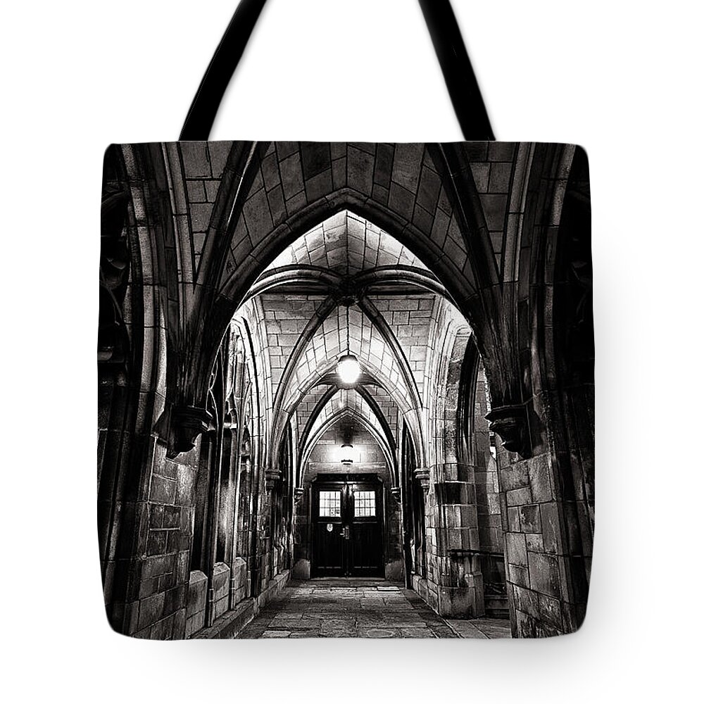 Cj Schmit Tote Bag featuring the photograph If These Walls Could Talk by CJ Schmit