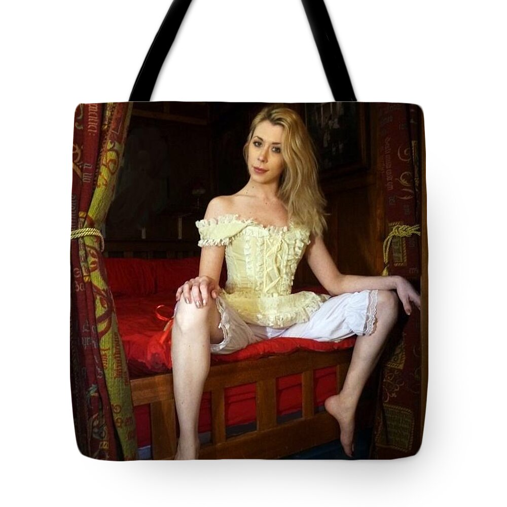 Victorian Tote Bag featuring the photograph I'll do anything for a shilling Sir by Asa Jones