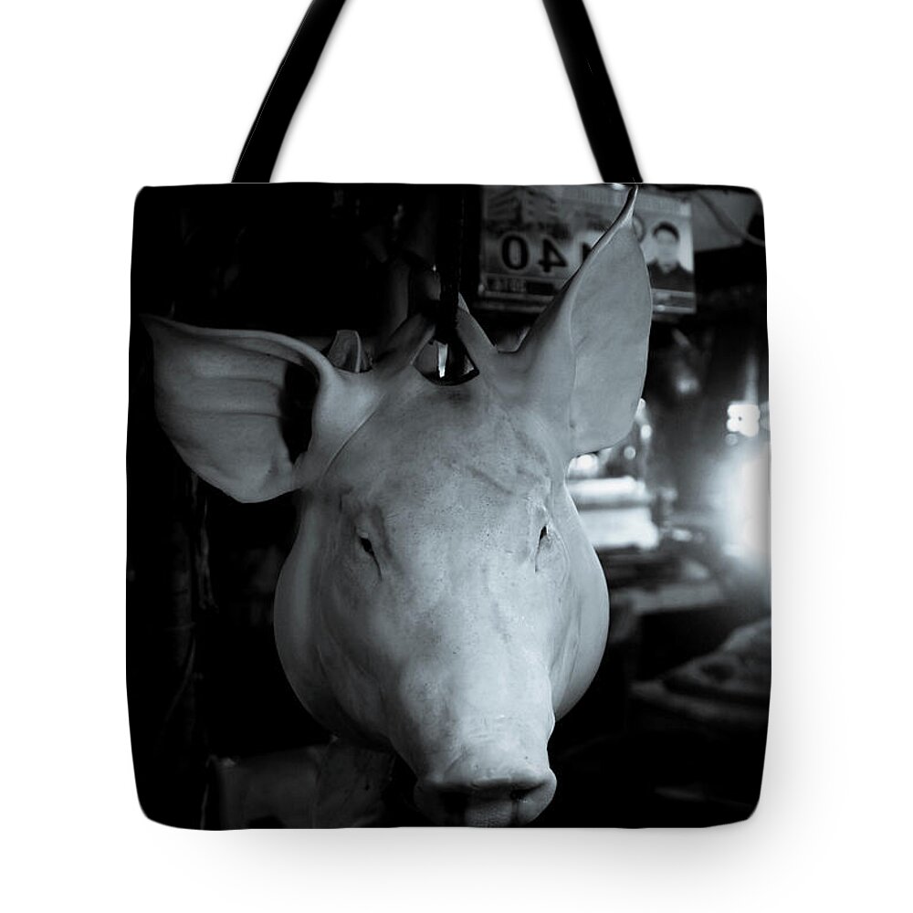 Cavite Tote Bag featuring the photograph I'll Haunt You by Jez C Self