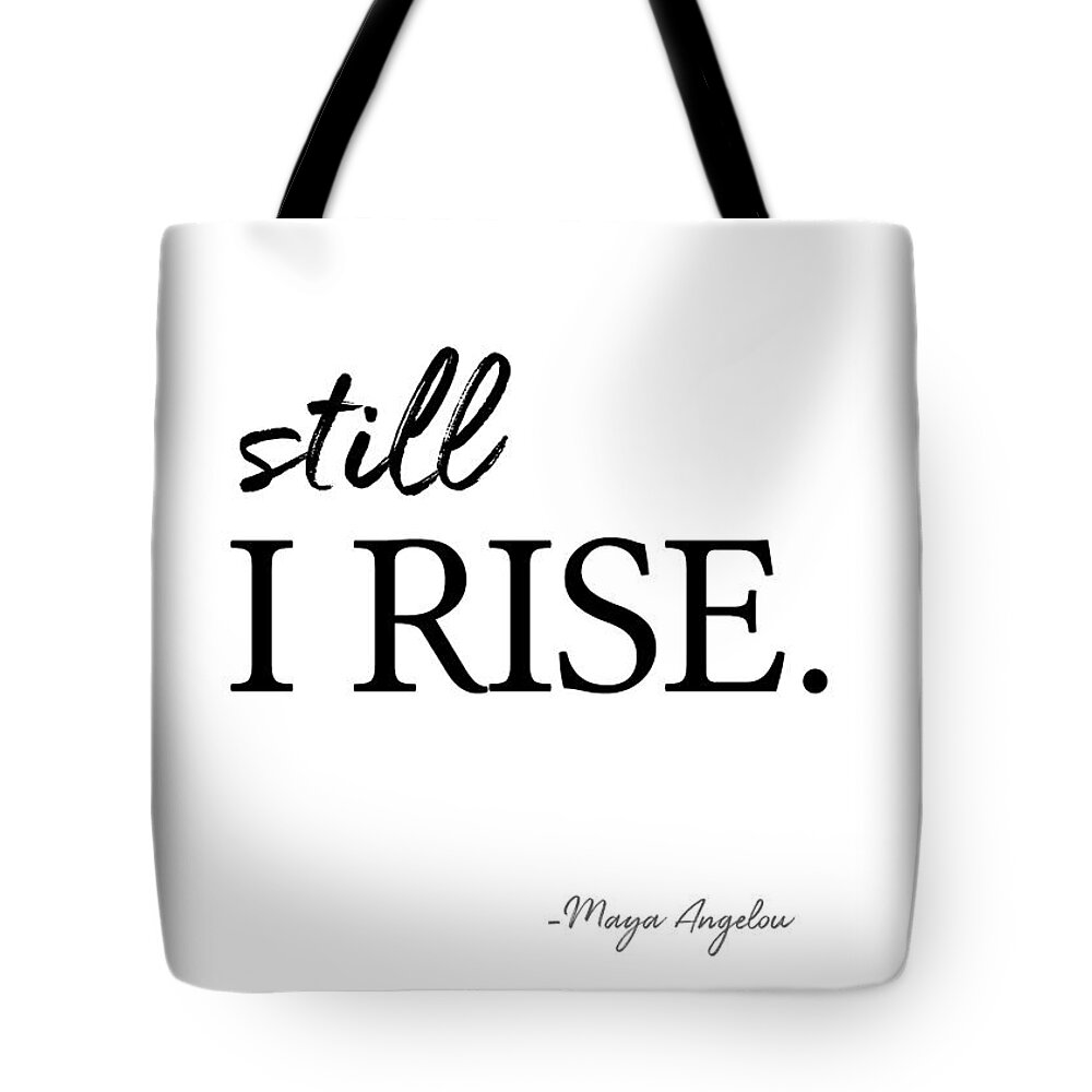 I Will Rise Tote Bag featuring the photograph I'll rise #minimalism 3 by Andrea Anderegg