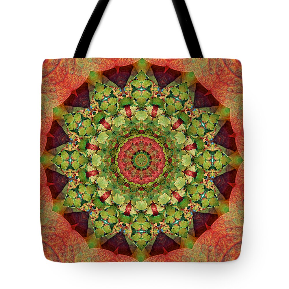 Mandalas Tote Bag featuring the photograph Illumination by Bell And Todd