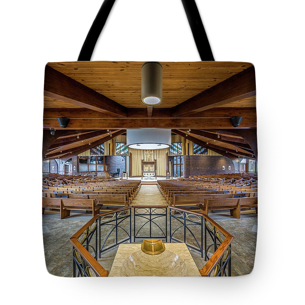 Church Tote Bag featuring the photograph Immaculate Conception 2848 by Everet Regal