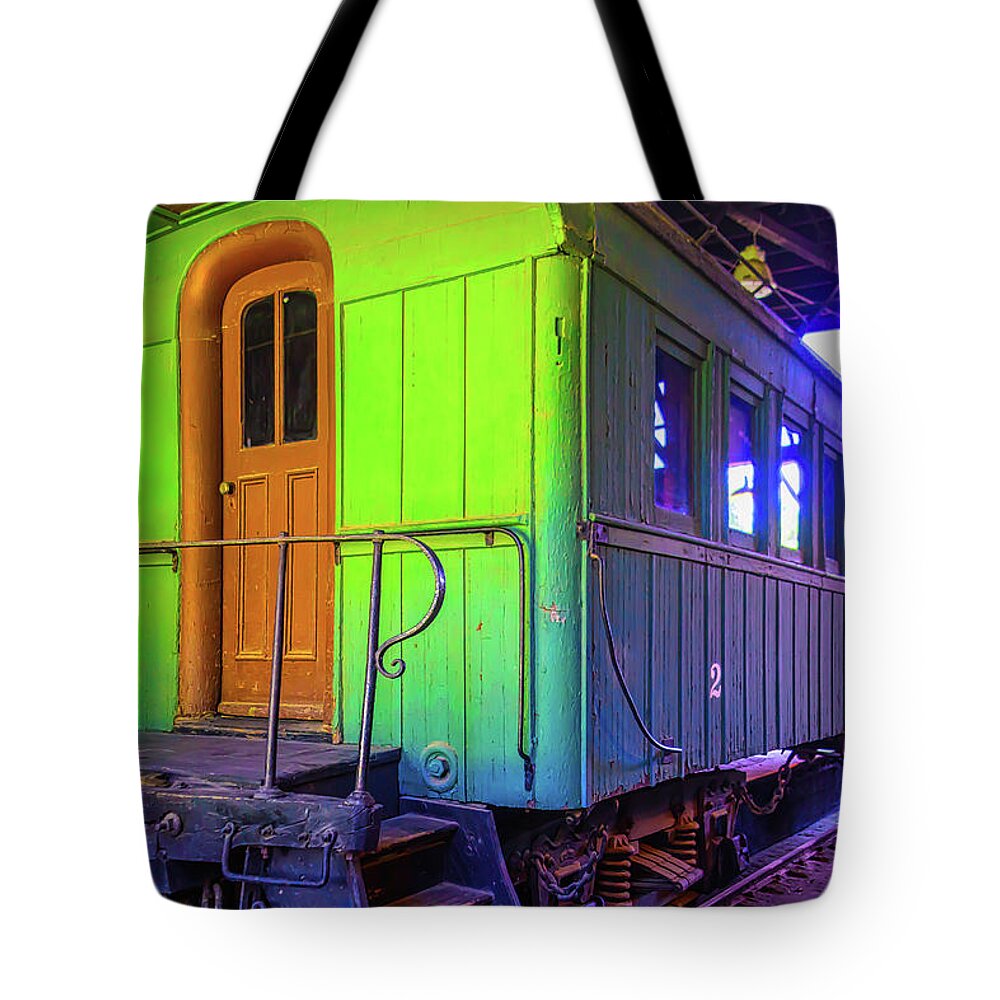 Old Tote Bag featuring the photograph Immigrant Passenger Car by Garry Gay