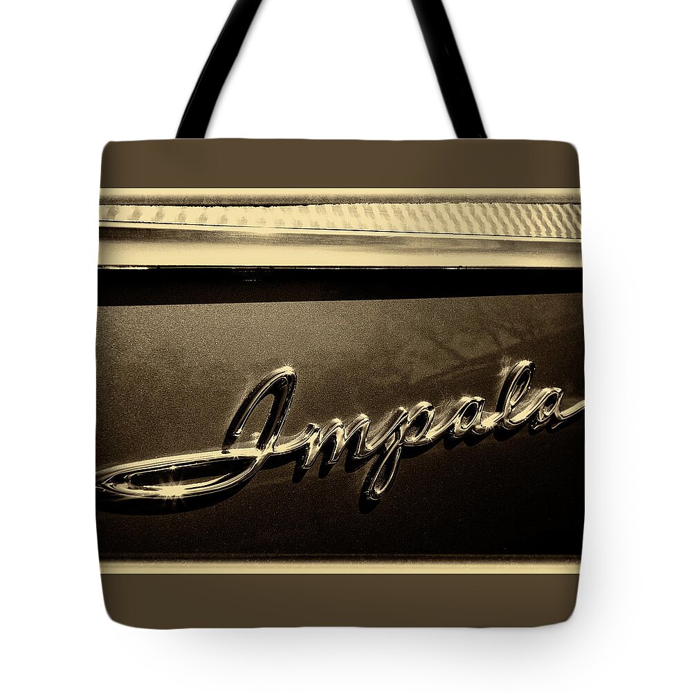 Impala Tote Bag featuring the photograph Impala by Caitlyn Grasso