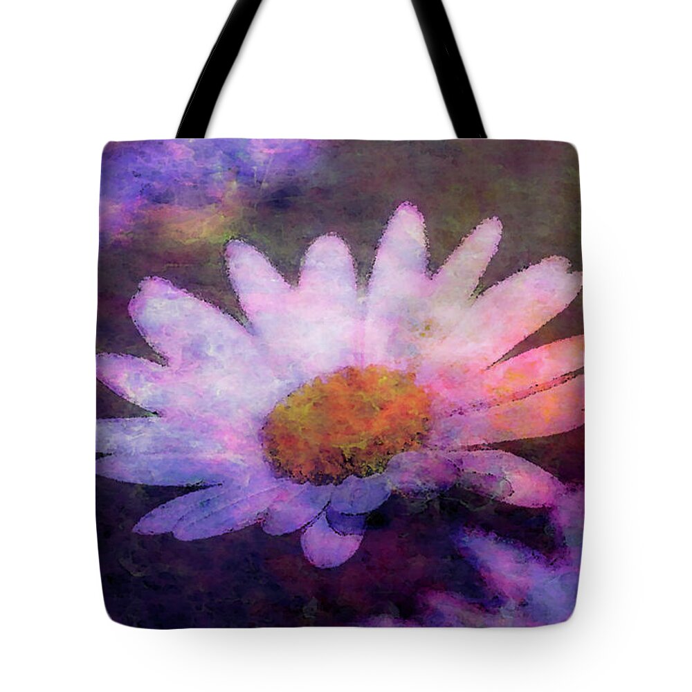 Impressionist Tote Bag featuring the photograph Impressionist Daisy 2979 IDP_2 by Steven Ward