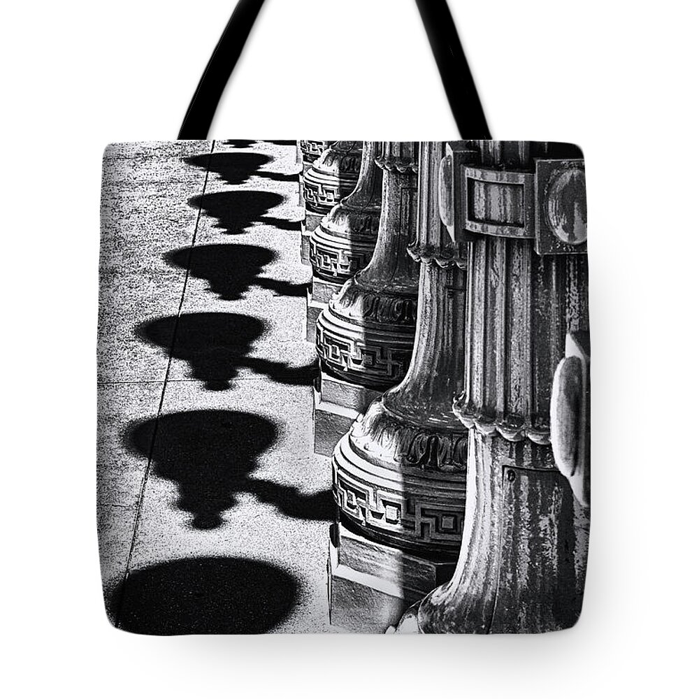 Architecture Tote Bag featuring the photograph Improvisational Light by Denise Dube