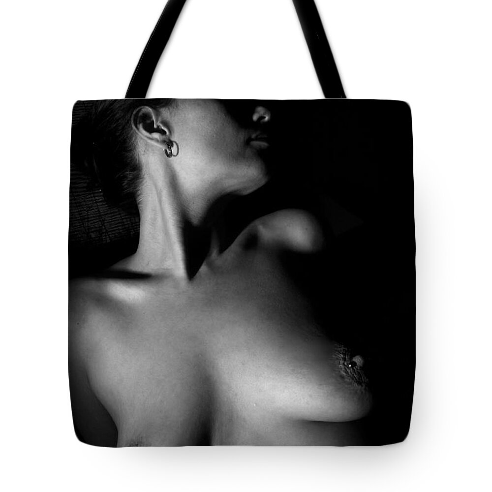 Nude Tote Bag featuring the photograph In A Quiet Mood by Joe Kozlowski