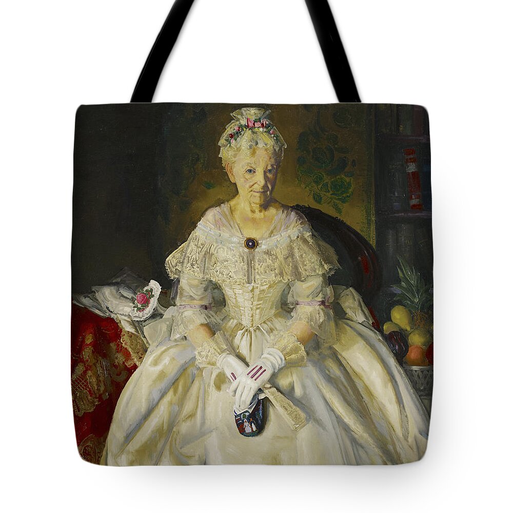 George Wesley Bellows (1882 1925) Tote Bag featuring the painting In Cream Silk by MotionAge Designs