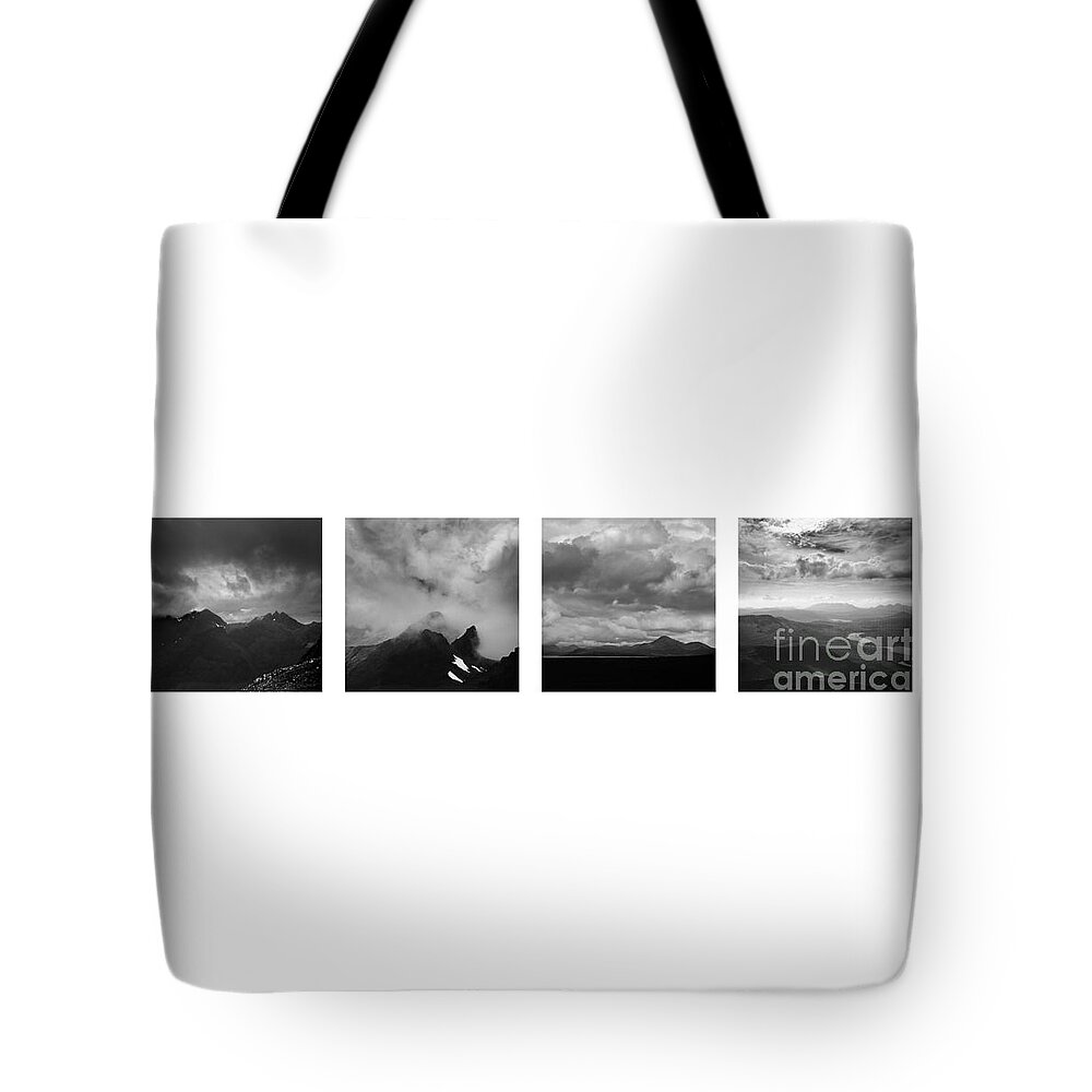 Photography By Paul Davenport Tote Bag featuring the photograph in search of emptiness. Isle of Skye 1 by Paul Davenport