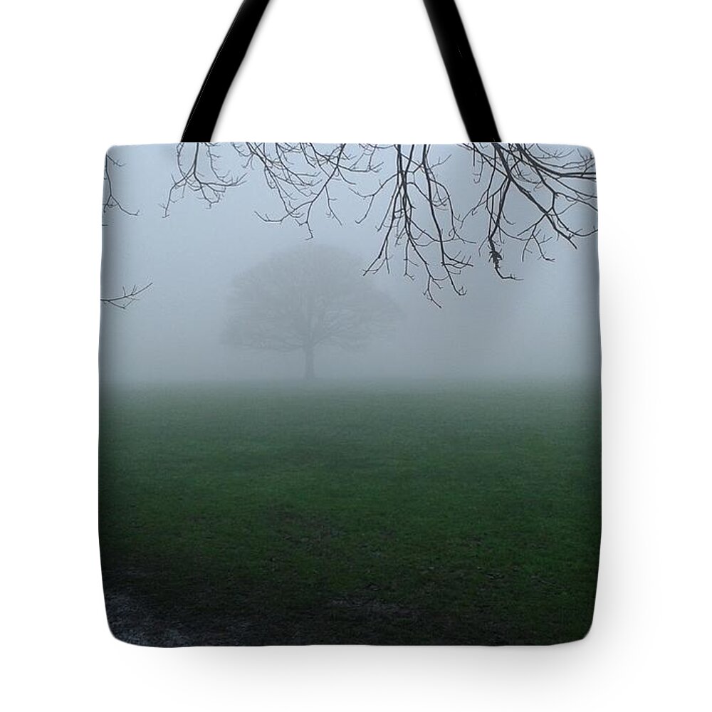 Nature Tote Bag featuring the photograph In the Mists of Winter by Carl Wood