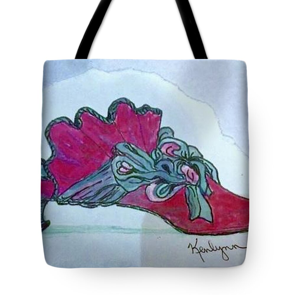 Royal Tote Bag featuring the painting In The Royal Court by Kenlynn Schroeder