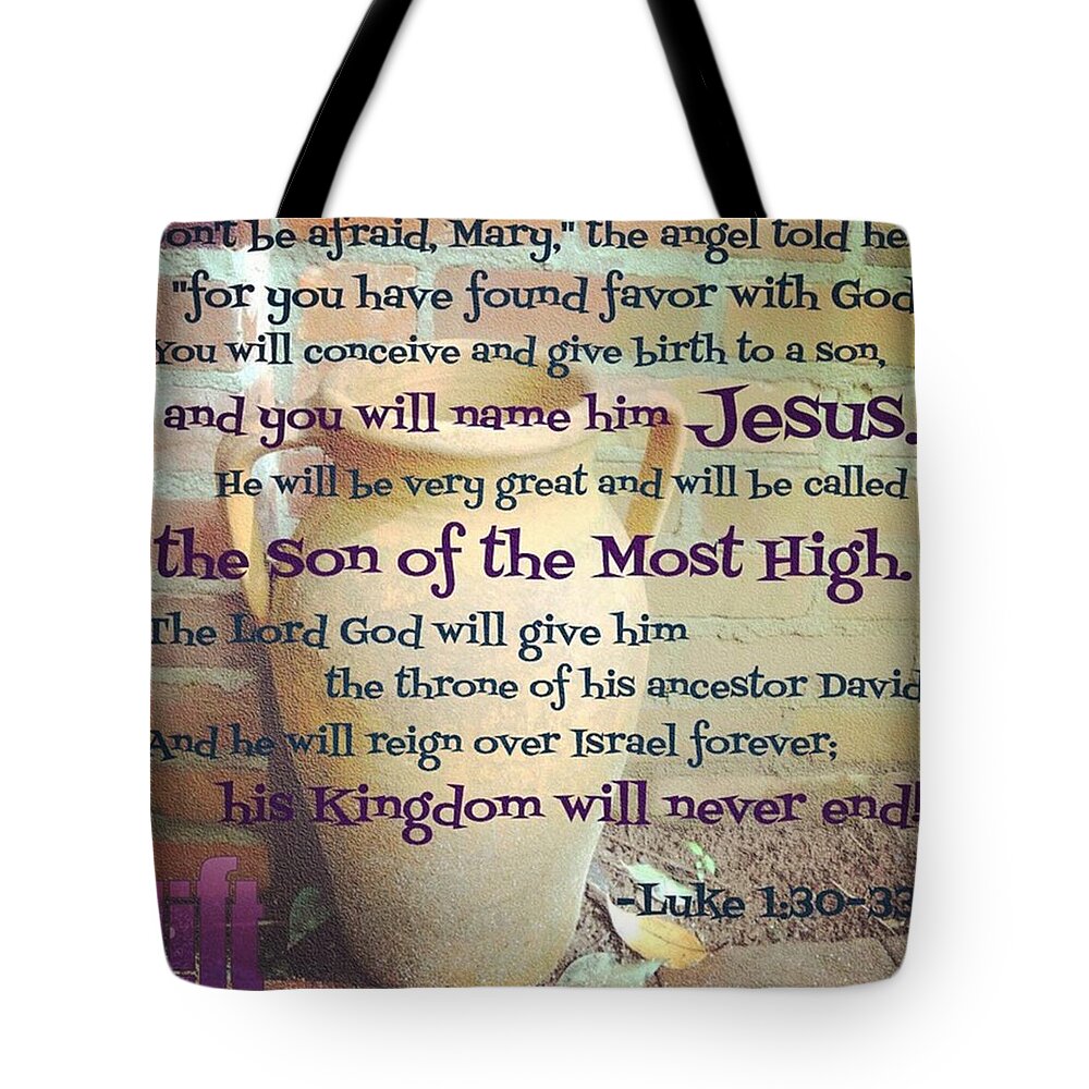 Israel Tote Bag featuring the photograph In The Sixth Month Of Elizabeth’s by LIFT Women's Ministry designs --by Julie Hurttgam