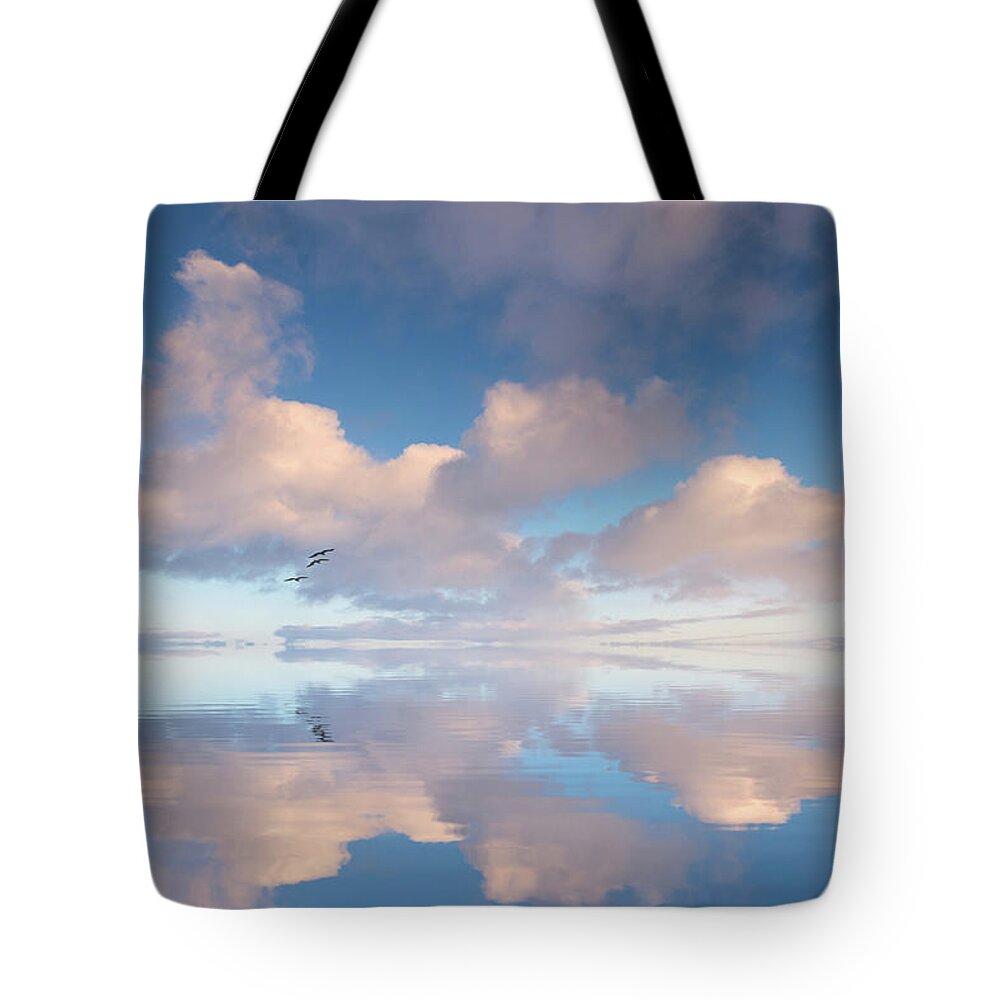 Sky Tote Bag featuring the photograph In This Moment Forever by Philippe Sainte-Laudy