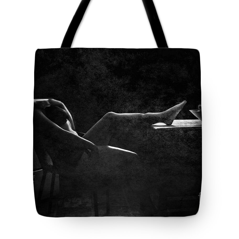  Tote Bag featuring the photograph In Vain by Jessica S