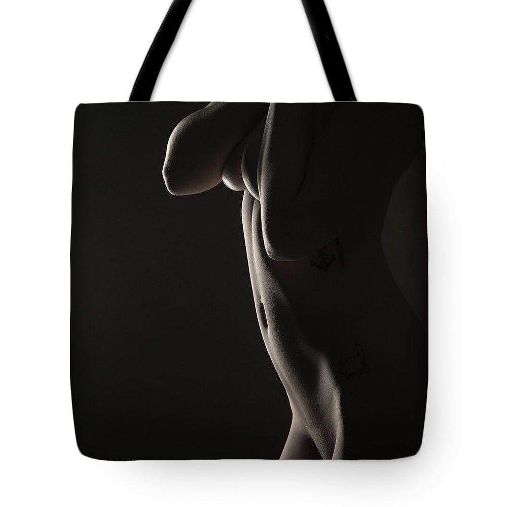 Blue Muse Fine Art Tote Bag featuring the photograph Indifference - colour version by Blue Muse Fine Art