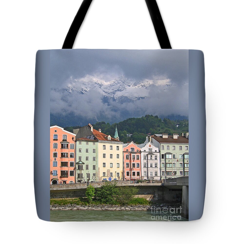 Innsbruck Tote Bag featuring the photograph Innsbruck by Ann Horn