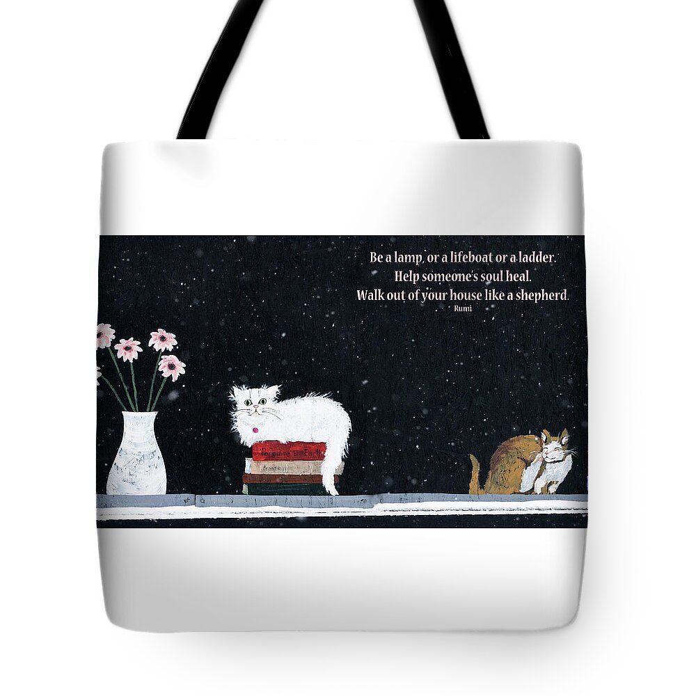Small Town Tote Bag featuring the photograph Inspiration by Rhonda McDougall