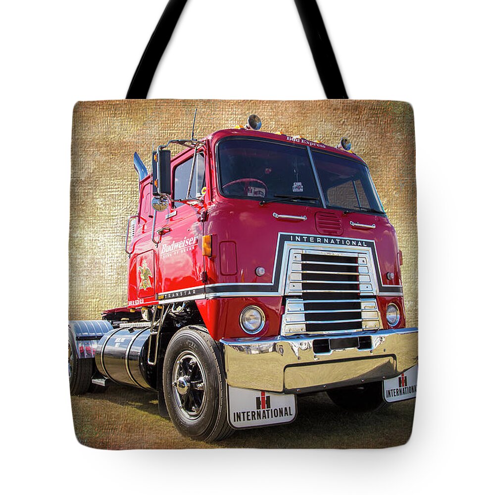 Truck Tote Bag featuring the photograph Inter Cabover by Keith Hawley