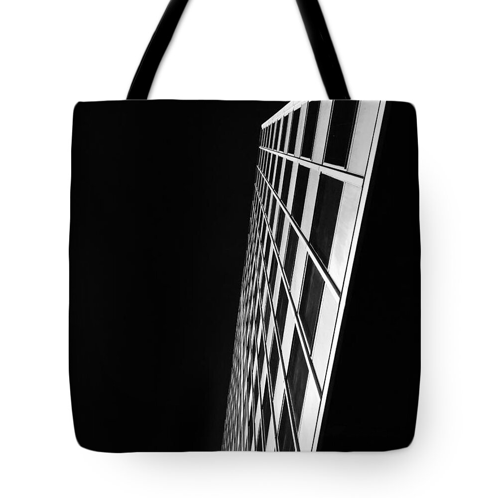 Architecture Tote Bag featuring the photograph International Noir II by Mark David Gerson