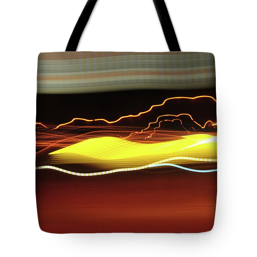Light. Color Tote Bag featuring the photograph Intrusion by Scott Cordell