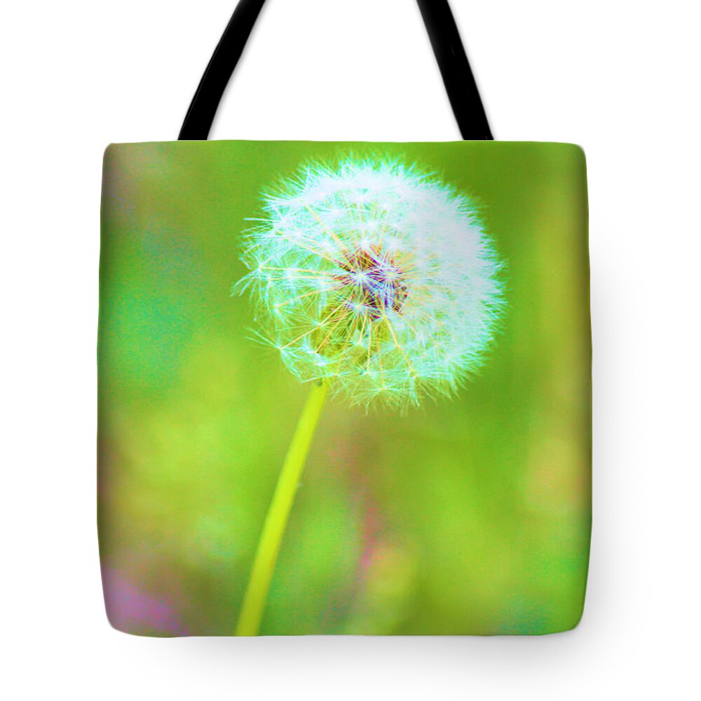 Nature Tote Bag featuring the photograph Iridescent Glow by Karen Wagner