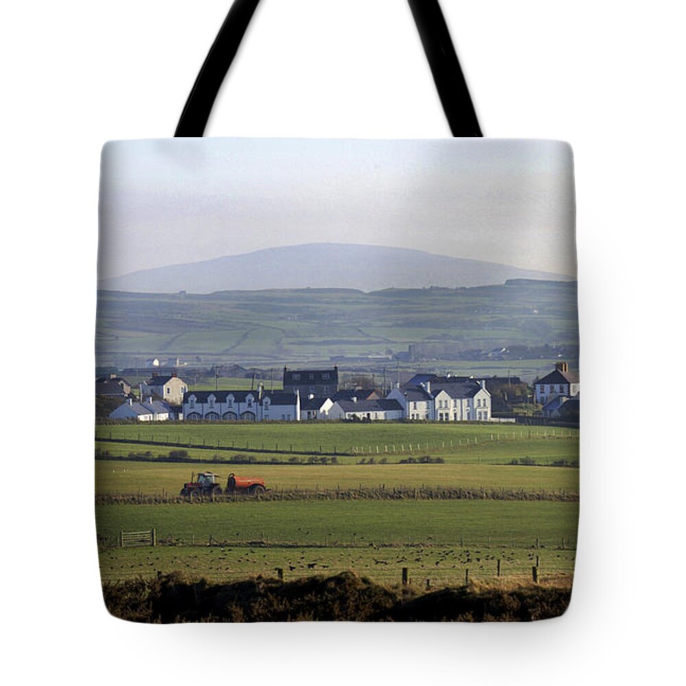 Farm Tote Bag featuring the photograph Irish Sheep Farm II by Henri Irizarri