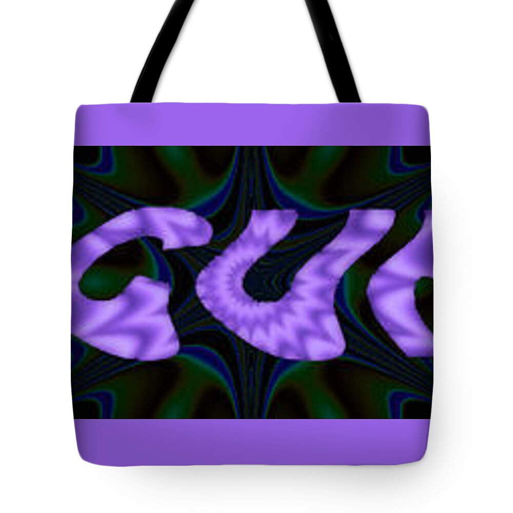  Tote Bag featuring the painting Iron Curtain Sign by Steve Fields