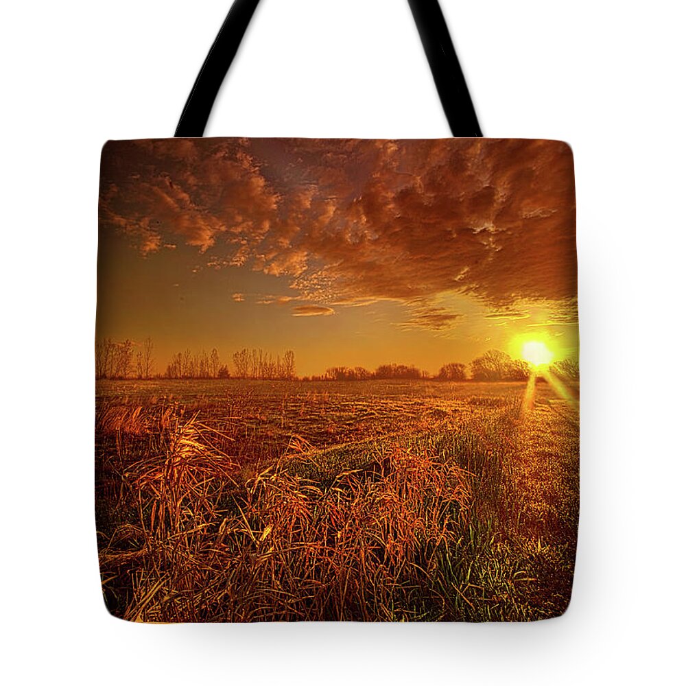 Clouds Tote Bag featuring the photograph It Just Is by Phil Koch