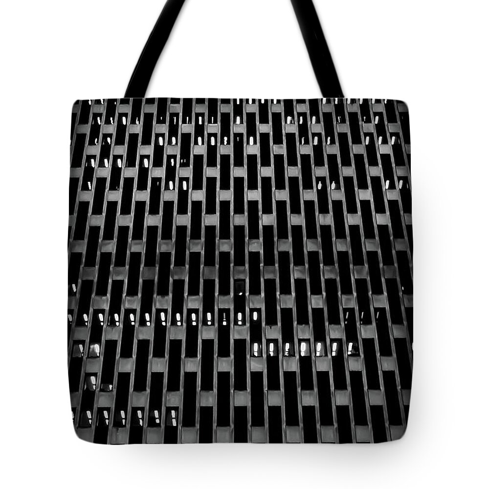 Facade Tote Bag featuring the photograph It's all just a Facade by James Aiken
