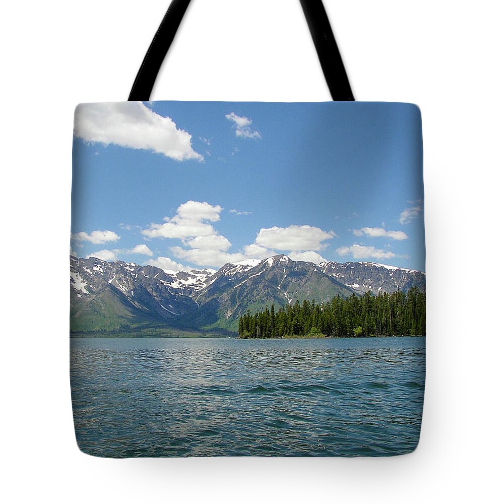 Beauty Tote Bag featuring the photograph Jackson Lake by K Bradley Washburn