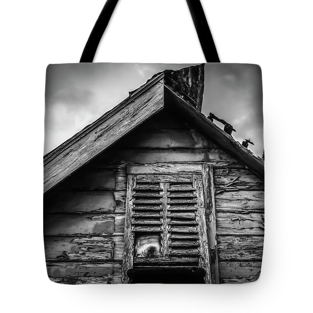 Wood Tote Bag featuring the photograph Jaded History by Hugh Walker