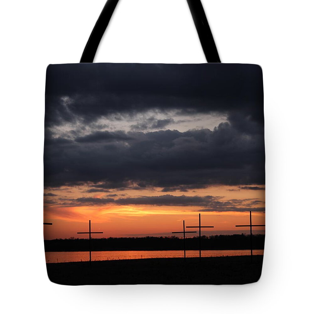 Jamestown Tote Bag featuring the photograph Jamestown Cemetary by Dr Janine Williams