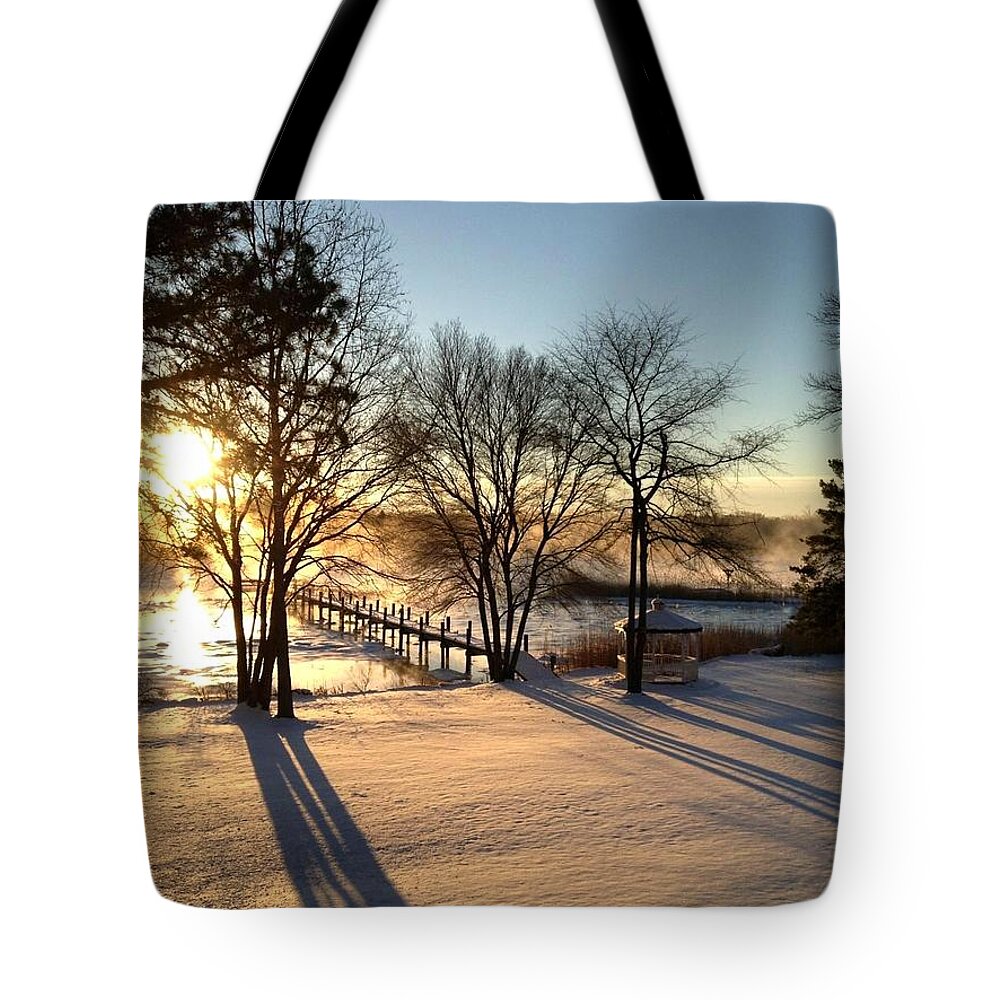  Tote Bag featuring the photograph Jean's Photo by John Loreaux