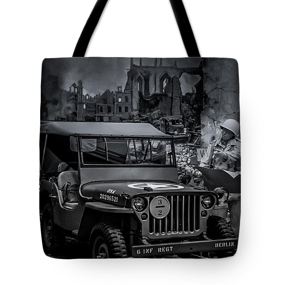 Jeep Tote Bag featuring the photograph Jeep by Ronald Grogan