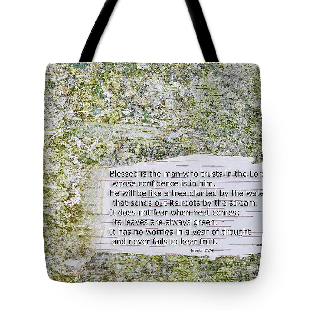 Background Tote Bag featuring the photograph Jeremiah 17 by David Arment