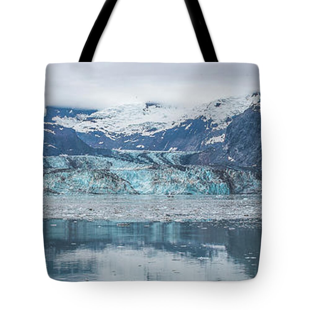 Glacier Tote Bag featuring the photograph John Hopkins Glacier by David Kirby