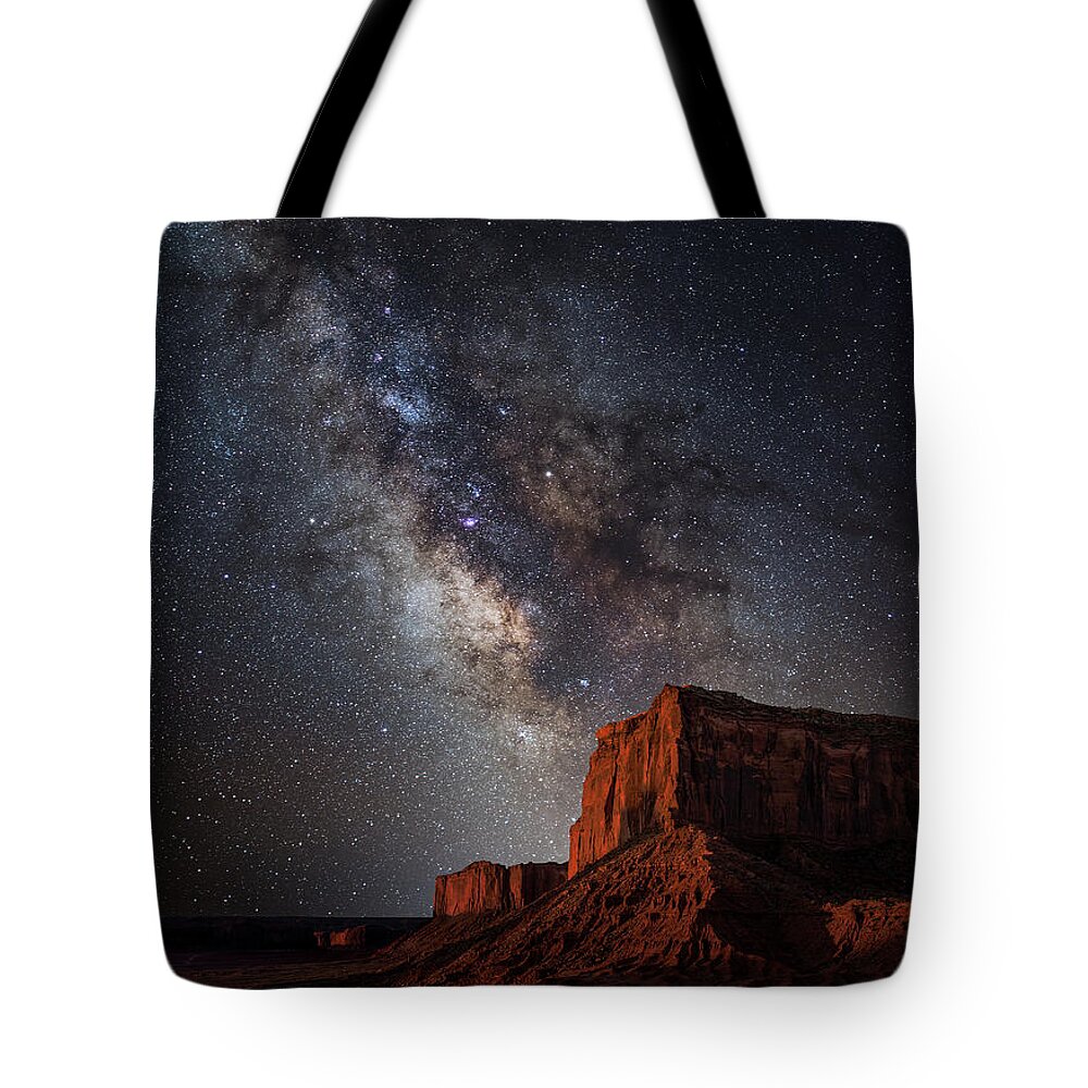 Stagecoach Tote Bag featuring the photograph John Wayne Point by Darren White